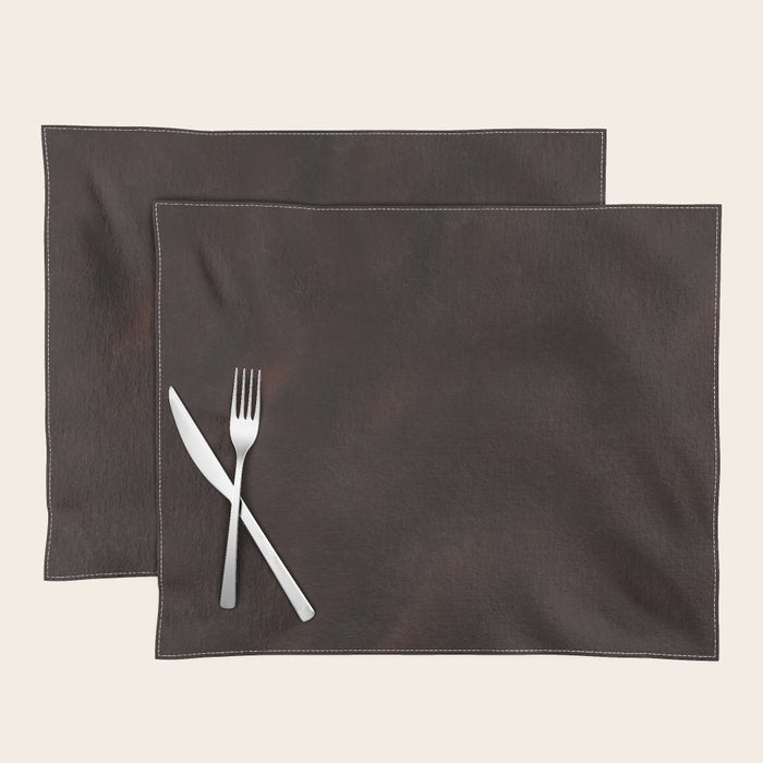 Dark Brown Placemat Gallery Image 1
