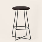Dark Brown Stool Gallery Image 1
