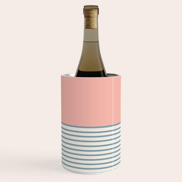 Sunrise Sunset V - Pink Blue Wine Chiller Gallery Image 3