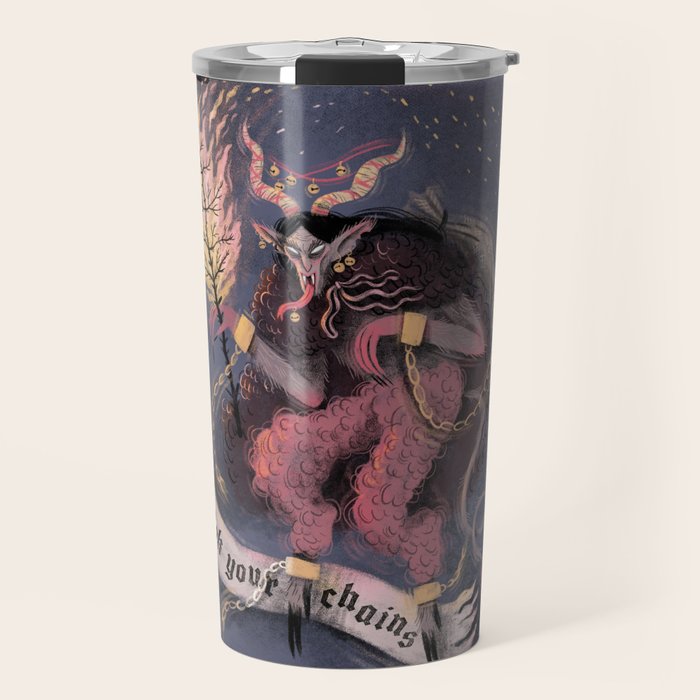 Krampus â Break your Chains! Travel Mug Gallery Image 1