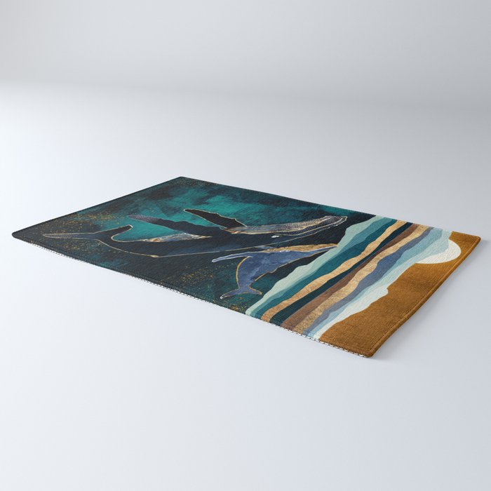 Moonlit Whales Rug Gallery Image 3
