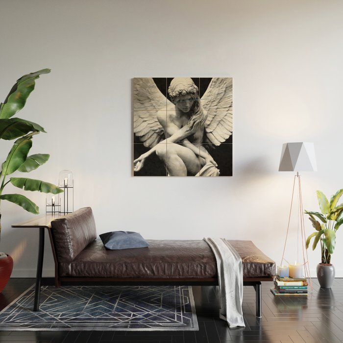 Angel Wood Wall Art Gallery Image 2