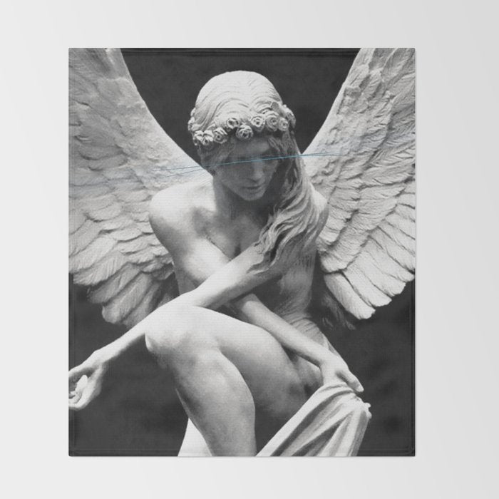 Angel Throw Blanket Gallery Image 2