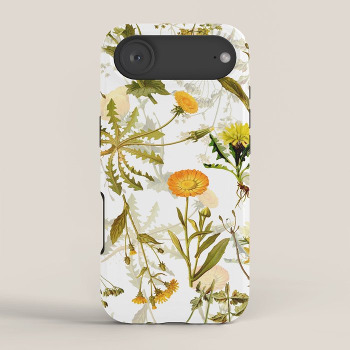 Vintage & Shabby Chic - Yellow Wildflowers iPhone Case Gallery Image 2