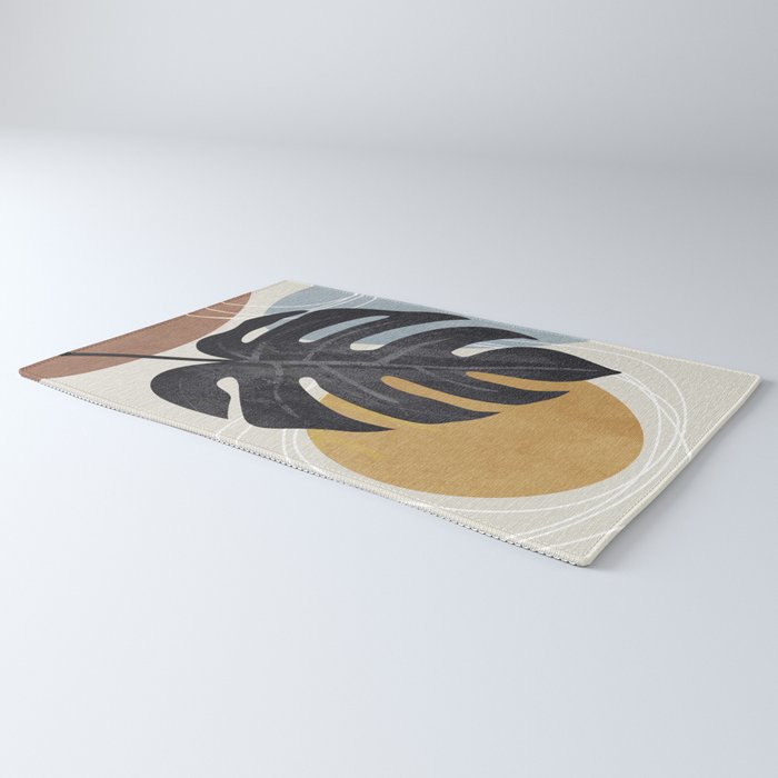 Abstract Tropical Art I Rug Gallery Image 3