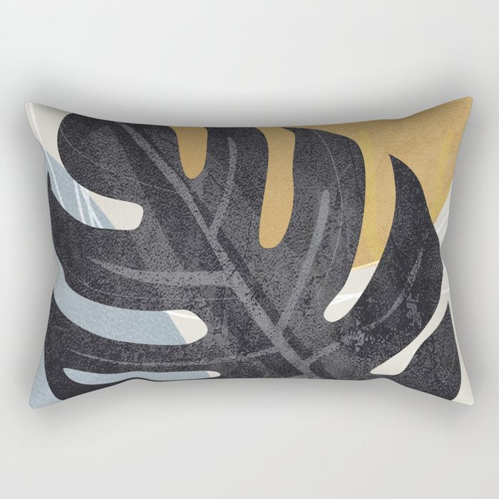 Abstract Tropical Art I Rectangular Pillow Gallery Image 2