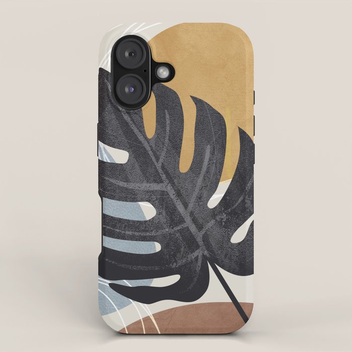 Abstract Tropical Art I iPhone Case Gallery Image 1