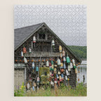Fish House - travel photography Maine New England building Jigsaw Puzzle Gallery Image 1