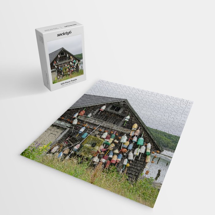 Fish House - travel photography Maine New England building Jigsaw Puzzle Gallery Image 2
