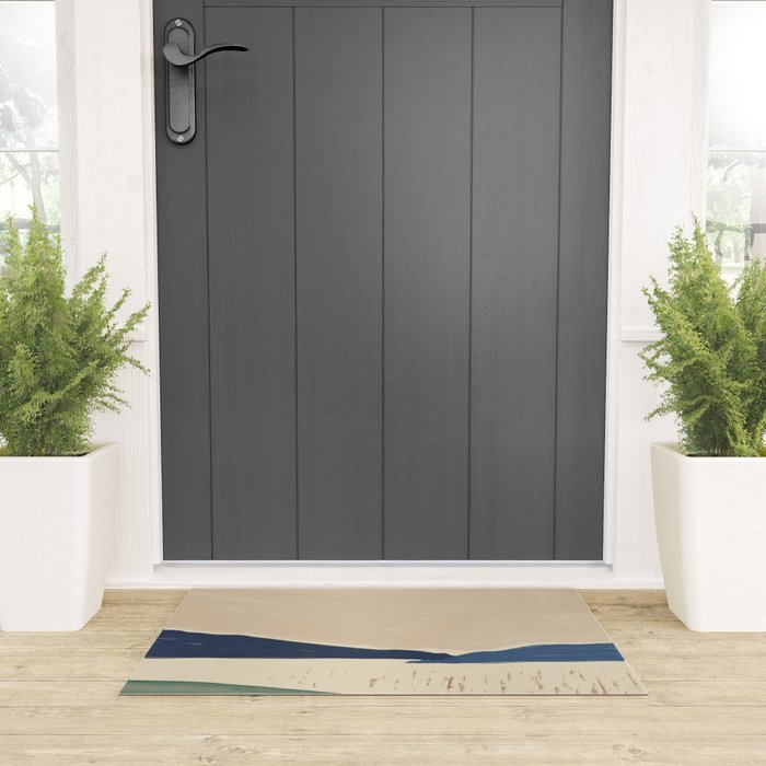 Japanese style large landscape  Welcome Mat Gallery Image 3