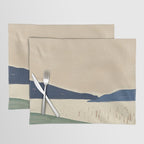 Japanese style large landscape  Placemat Gallery Image 1