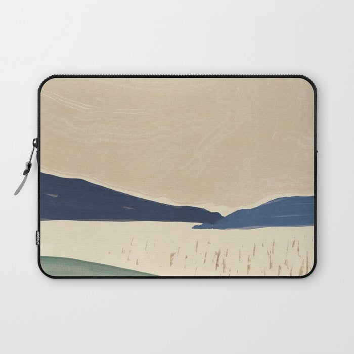 Japanese style large landscape  Laptop Sleeve Gallery Image 1