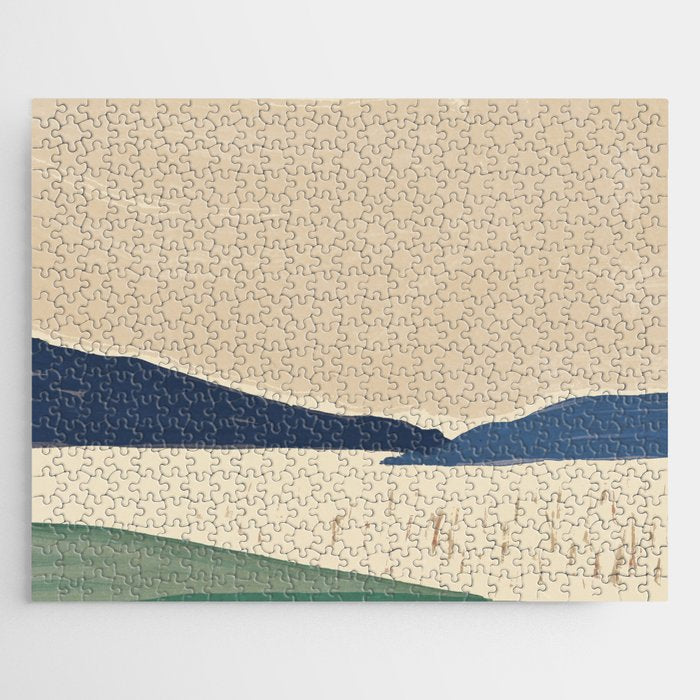 Japanese style large landscape  Jigsaw Puzzle