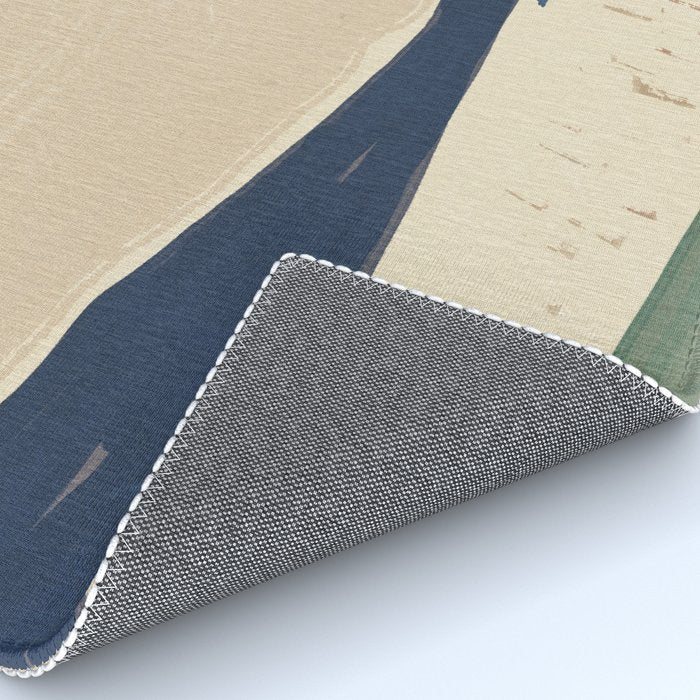 Japanese style large landscape  Rug Gallery Image 4