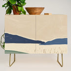 Japanese style large landscape  Credenza Gallery Image 1