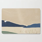 Japanese style large landscape  Cutting Board Gallery Image 1