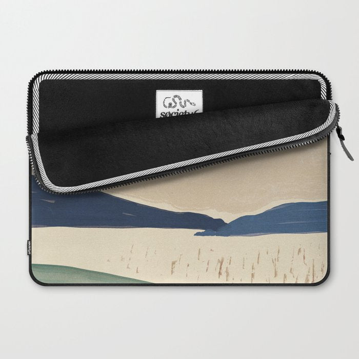 Japanese style large landscape  Laptop Sleeve Gallery Image 2