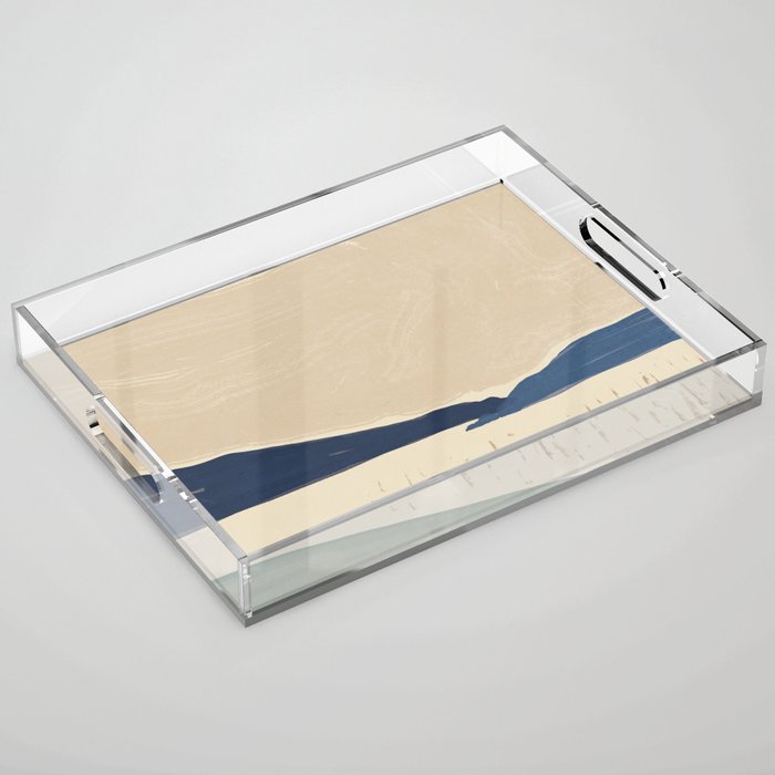 Japanese style large landscape  Acrylic Tray Gallery Image 1