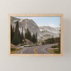 The Road to The Snowies Mini Art Print Gallery Image 1