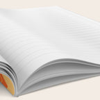 So Trippy Retro Psychedelic Abstract Pattern 2 in Orange Tangerine Tones Notebook Gallery Image 2