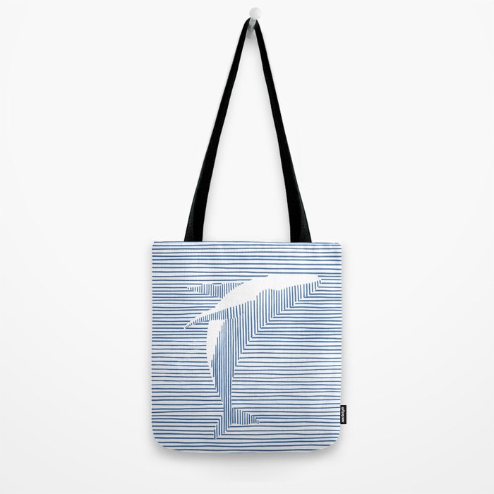 Whale Splash Tote Bag Gallery Image 2