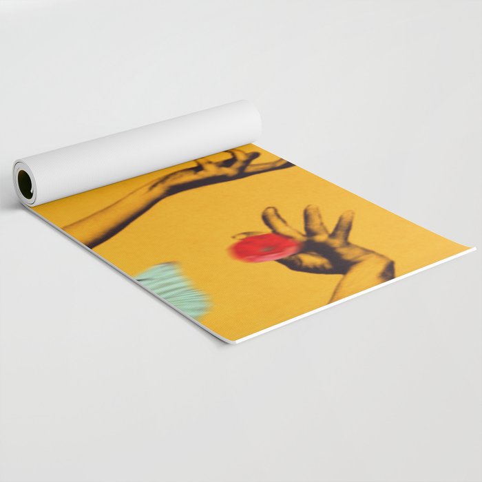 Jewels Marigold Yoga Mat Gallery Image 2