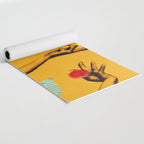 Jewels Marigold Yoga Mat Gallery Image 2