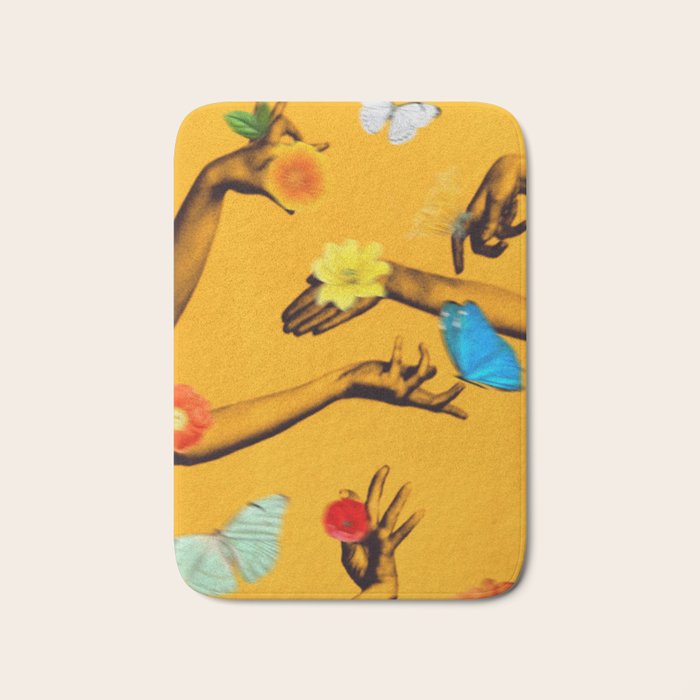 Jewels Marigold Bath Mat Gallery Image 1