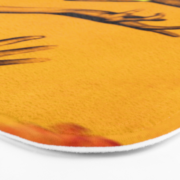 Jewels Marigold Bath Mat Gallery Image 3