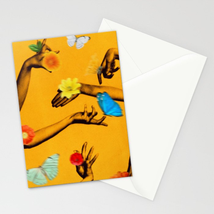 Jewels Marigold Stationery Card Gallery Image 2