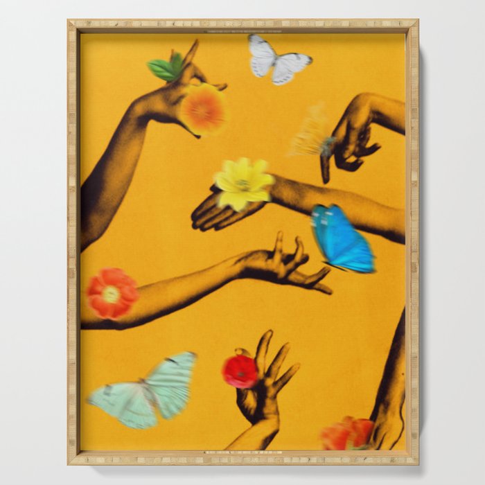 Jewels Marigold Serving Tray Gallery Image 1