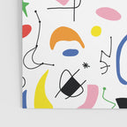 Surealism Art Miro Style Pattern Poster Gallery Image 3