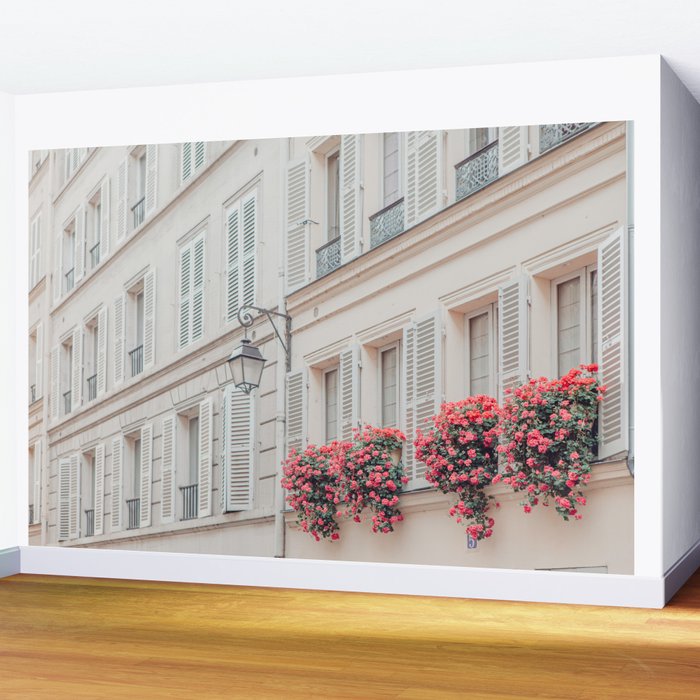 Montmartre Spring - Paris Photograph, Travel Photography Wall Mural Gallery Image 2