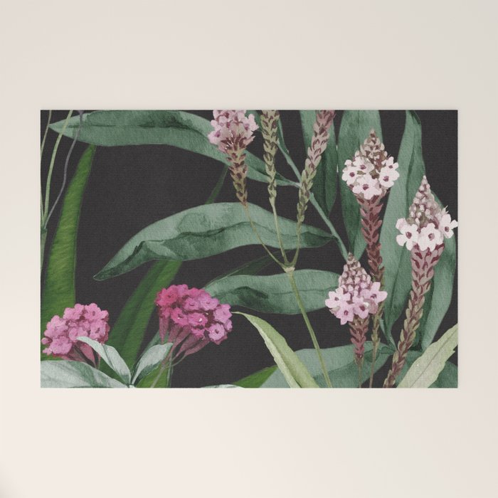 Night Garden Welcome Mat Gallery Image 1