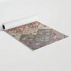 Traditional Vintage Moroccan Rug Yoga Mat Gallery Image 2