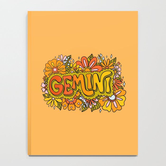 Gemini Flowers Notebook Gallery Image 4