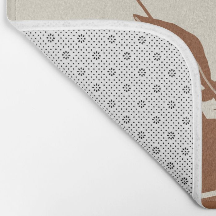 Botanical Contras 5 Bath Mat Gallery Image 2