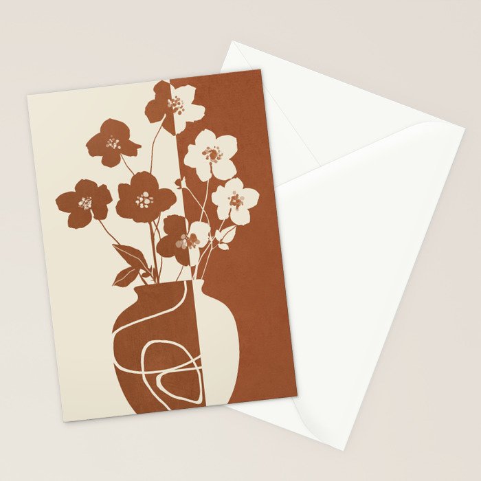 Botanical Contras 5 Stationery Card Gallery Image 2