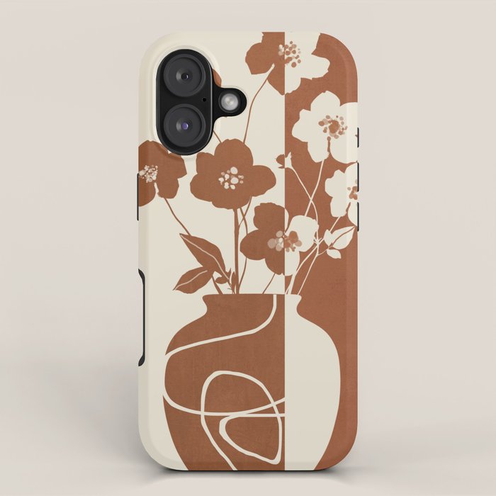 Botanical Contras 5 iPhone Case Gallery Image 1