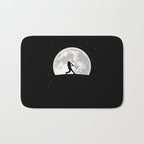 Baseball Moon Bath Mat Gallery Image 1