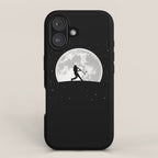 Baseball Moon iPhone Case Gallery Image 1