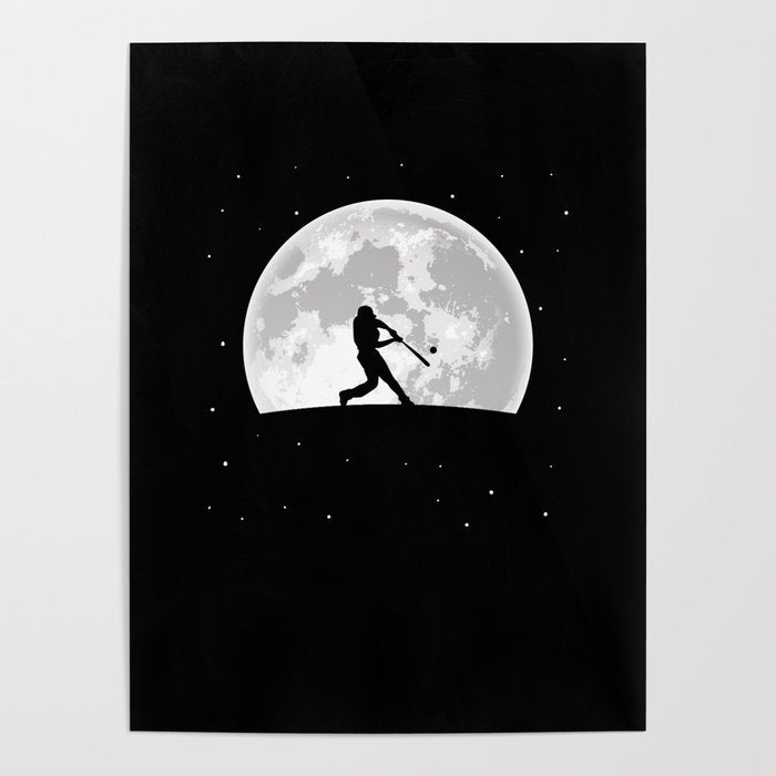 Baseball Moon Poster Gallery Image 4