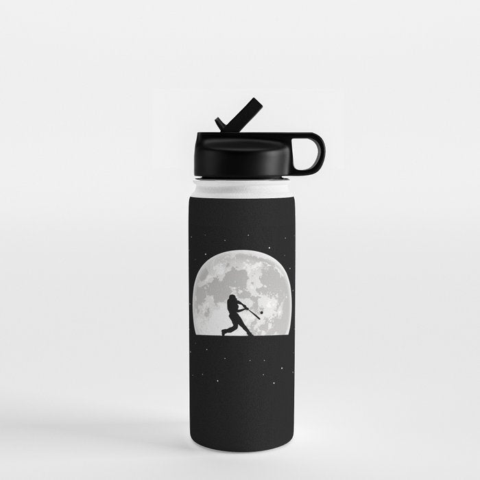 Baseball Moon Water Bottle