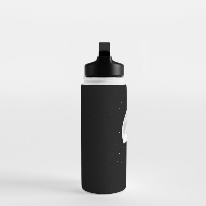 Baseball Moon Water Bottle Gallery Image 3