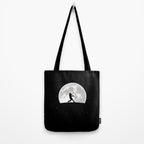 Baseball Moon Tote Bag Gallery Image 2