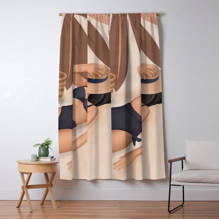 That Summer Feeling IV Window Curtain Gallery Image 5