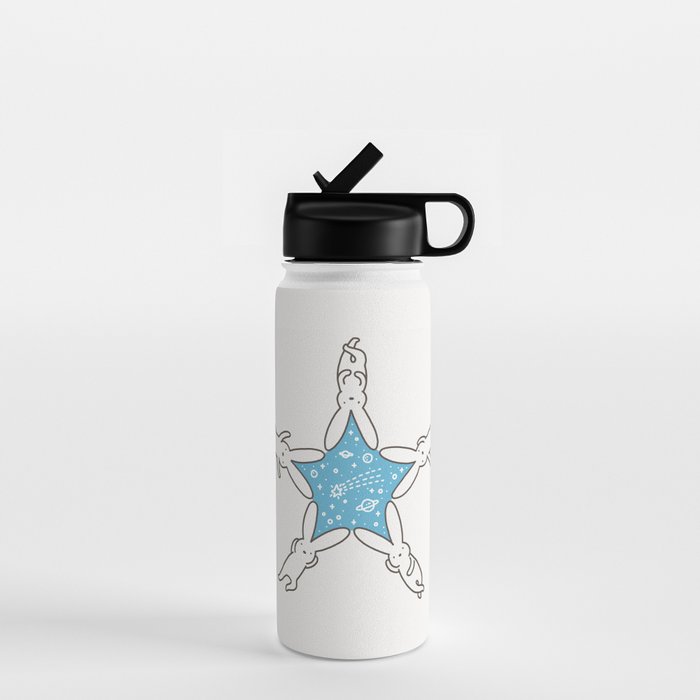 Rabbit Star Water Bottle Gallery Image 1