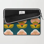 retro midcentury flower Laptop Sleeve Gallery Image 2