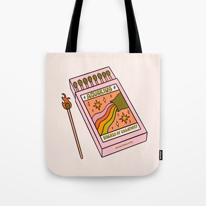 Aquarius Matchbox Tote Bag Gallery Image 1
