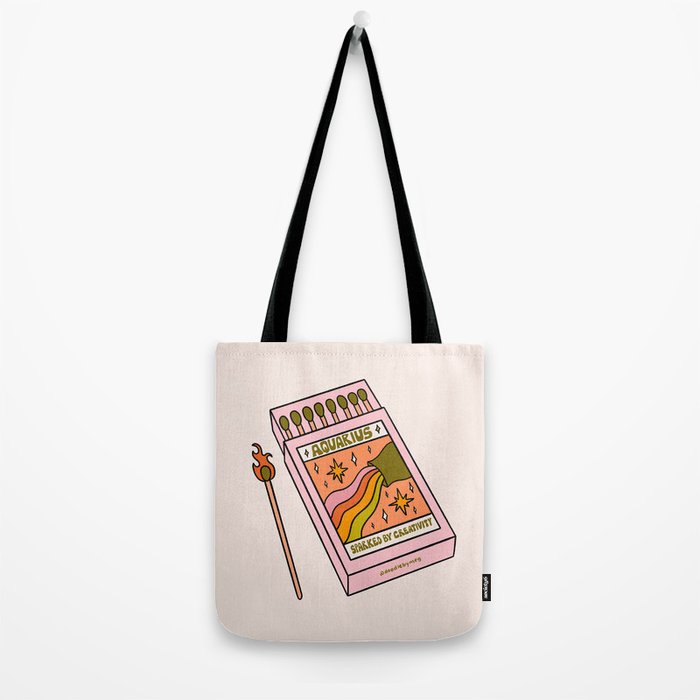 Aquarius Matchbox Tote Bag Gallery Image 2